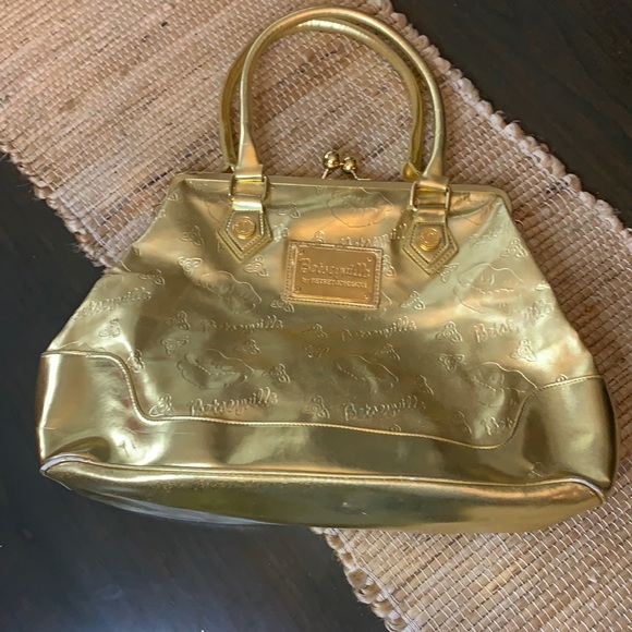 Betsey Johnson Handbags - Betseyville by Betsey Johnson Gold Handbag